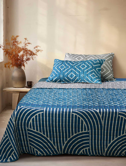 Bedspread DARK OCEAN