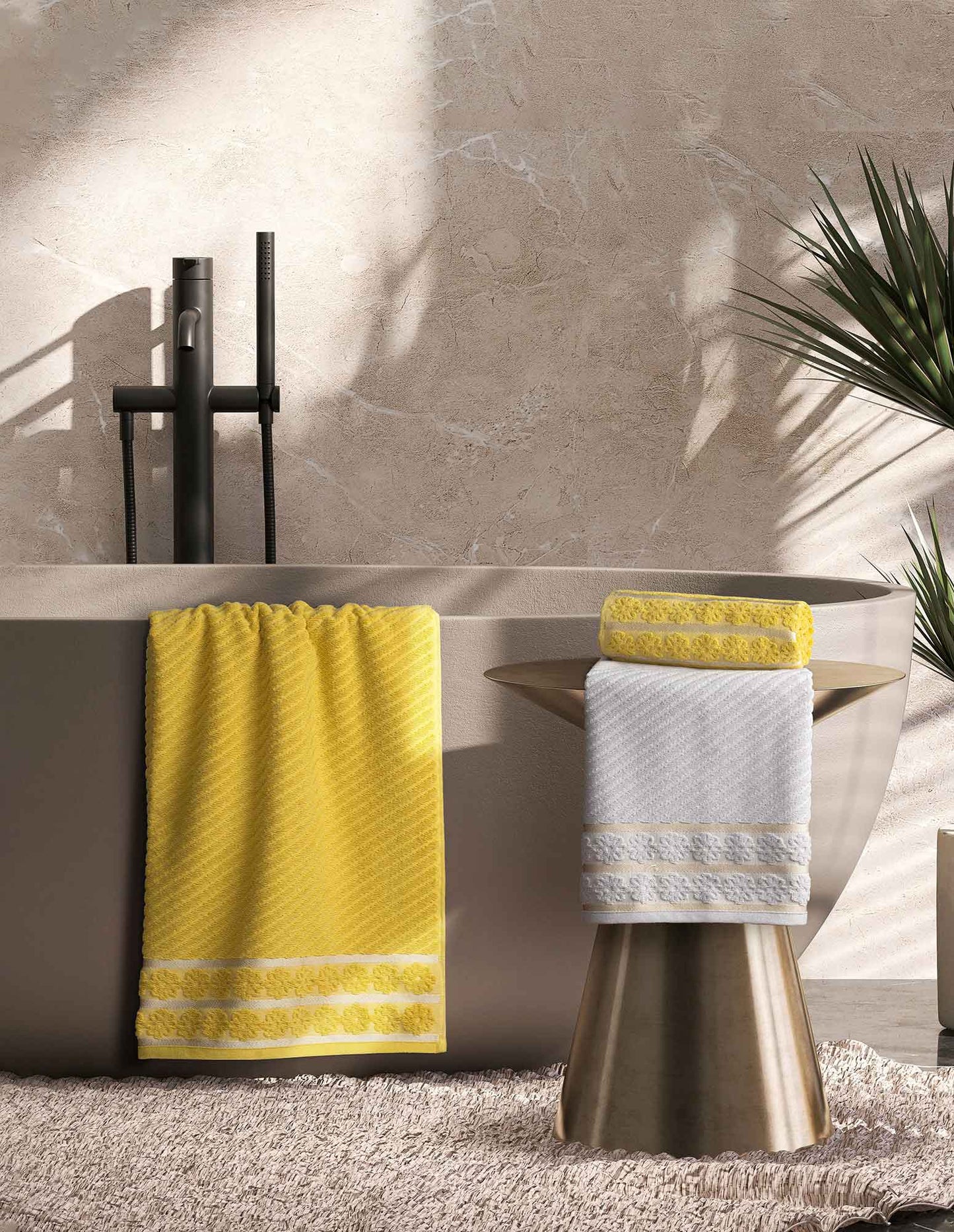 Towel HAZY YELLOW